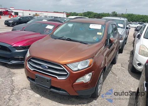2018 Ford Ecosport Se from USA, damaged, VIN MAJ3P1TE9JC212858